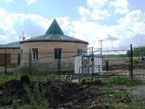 Газораспределительная станция, вид снаружи, август 2008 г.
