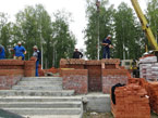 Строительство Храма, сентябрь 2014 г.