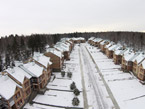 Закрытый поселок Еланчик с высоты птичьего полета, декабрь 2014 г.