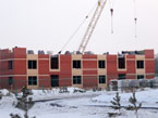 Строительство 3-го этажа (последнего)  жилого дома № 9-1, декабрь 2015 г.