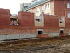Строительство жилого дома №9-3, октябрь 2016 г.