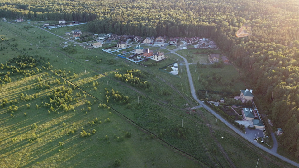 Закрытый поселок Еланчик, июнь 2021 г.