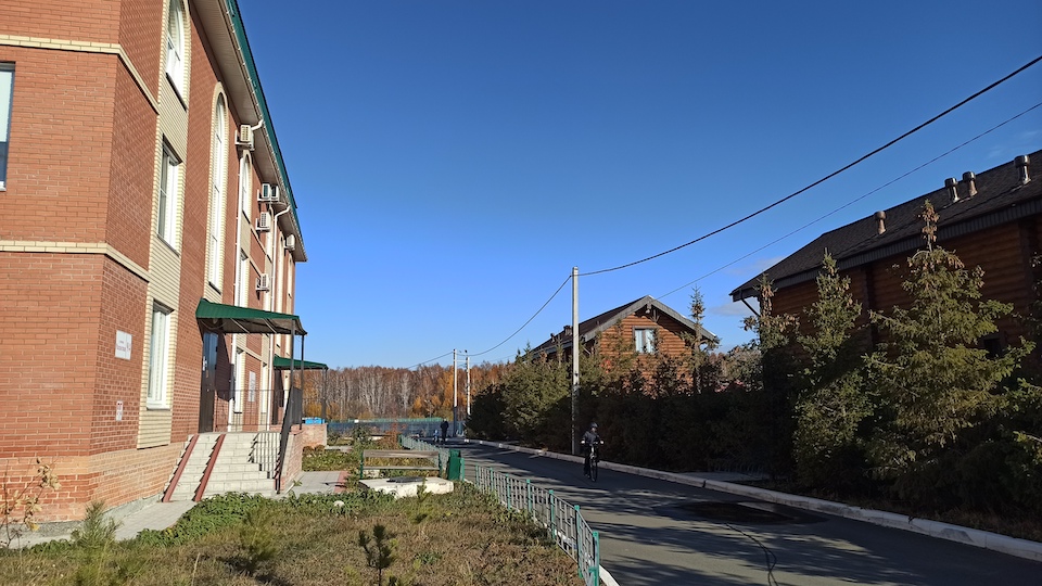 Осень в закрытом посёлке Еланчик, октябрь 2021 г.