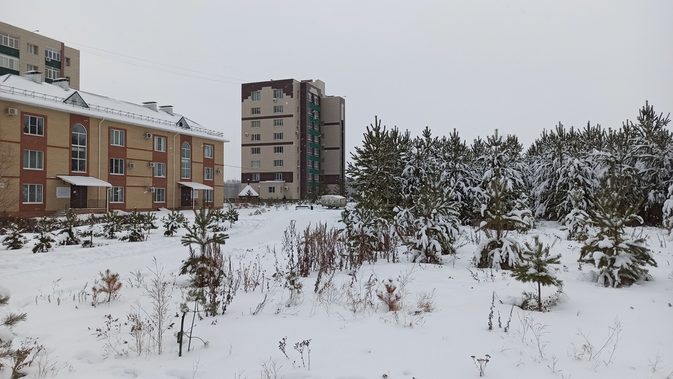 Закрытый поселок Еланчик, январь 2022 г.