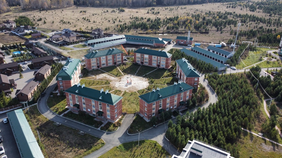 Закрытый посёлок Еланчик, октябрь 2025 г.