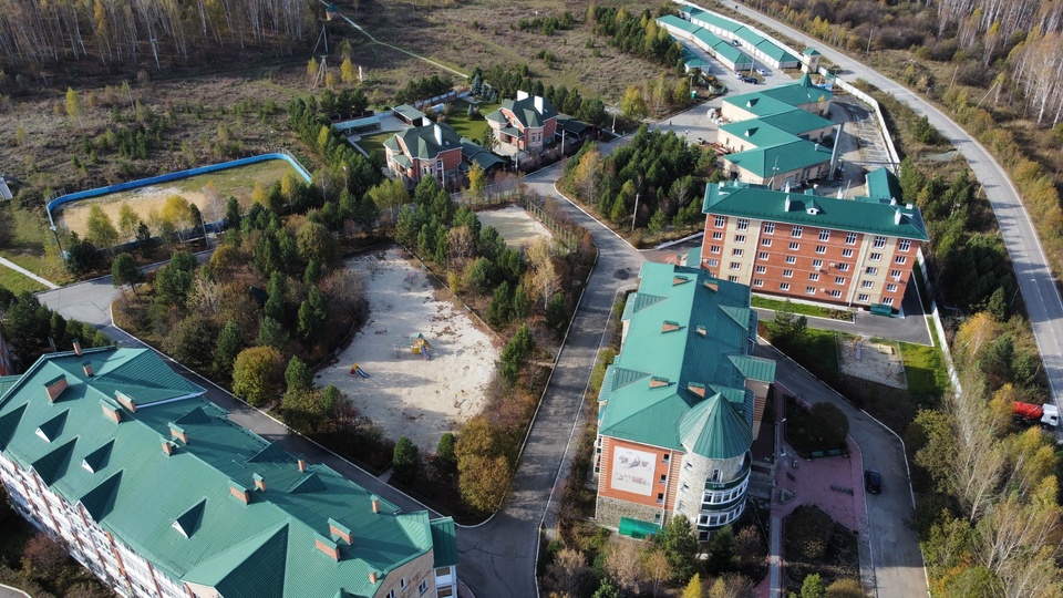 Закрытый посёлок Еланчик, октябрь 2025 г.