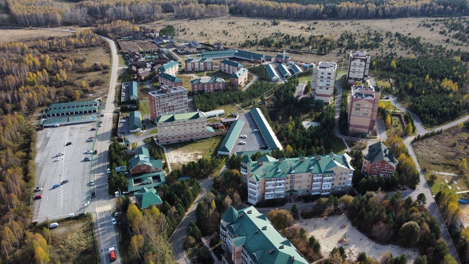 Закрытый посёлок Еланчик, октябрь 2025 г.