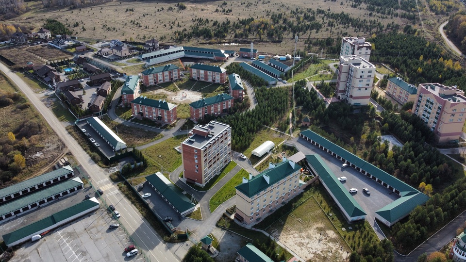 Закрытый посёлок Еланчик, октябрь 2025 г.