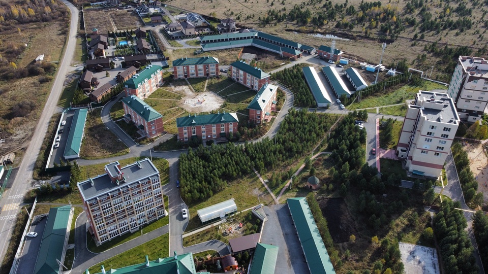 Закрытый посёлок Еланчик, октябрь 2025 г.
